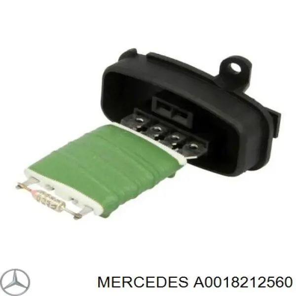 A0018212560 Mercedes резистор (сопротивление вентилятора печки (отопителя салона))