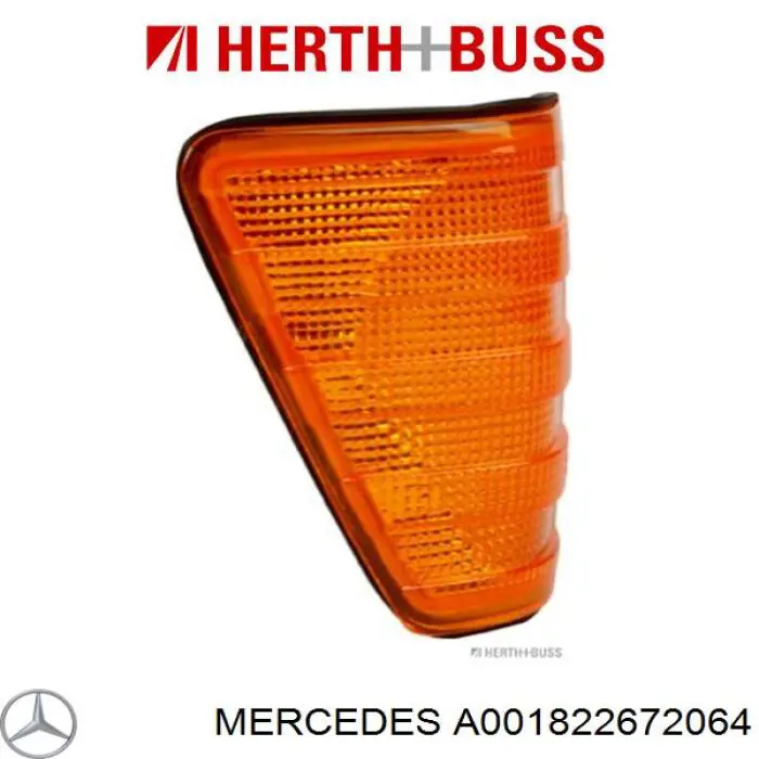 Указатель поворота левый A001822672064 Mercedes