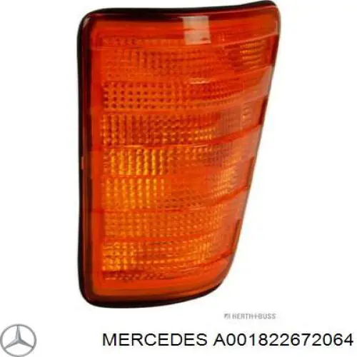Купить A001822672064 Mercedes Поворотник левый