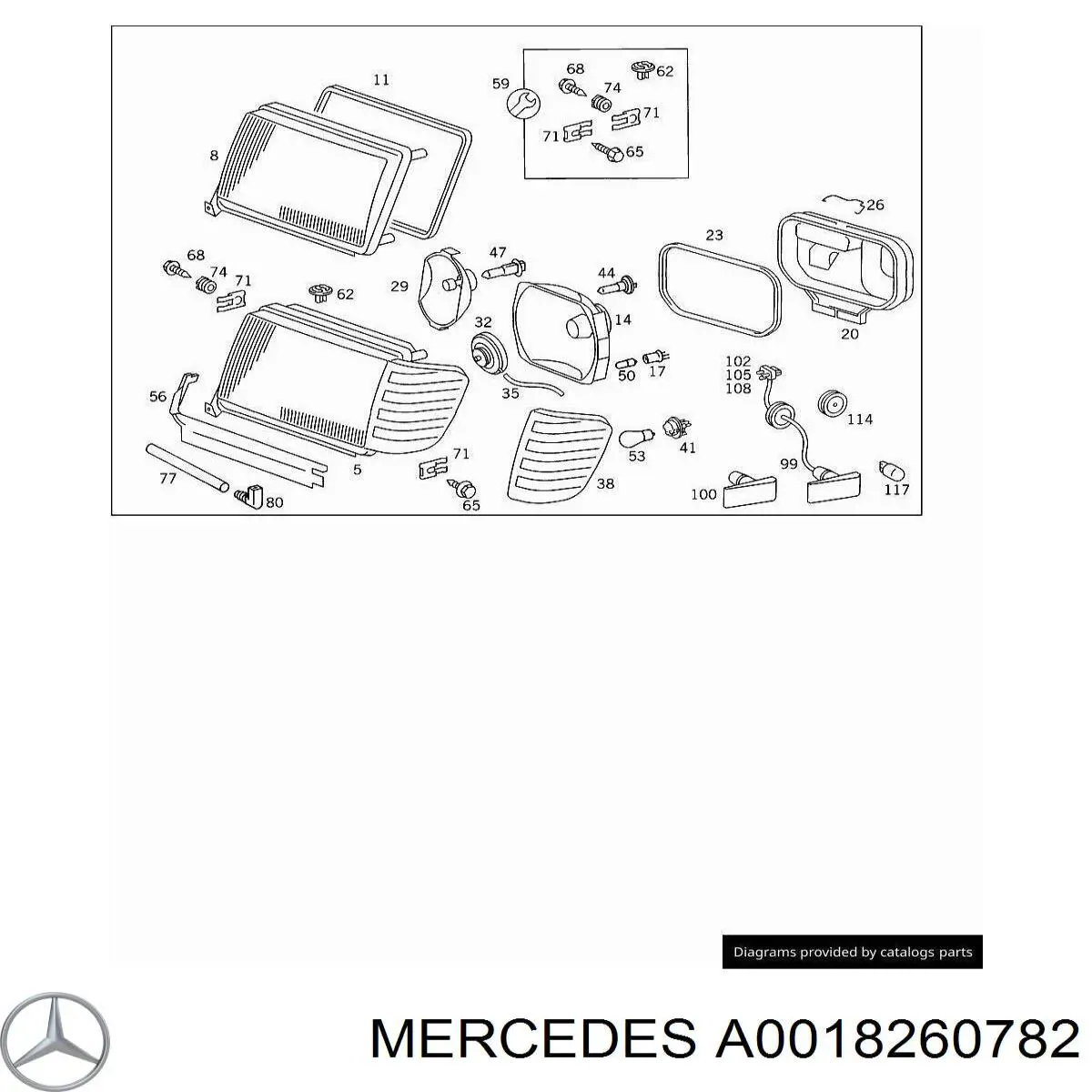  A0018260782 Mercedes