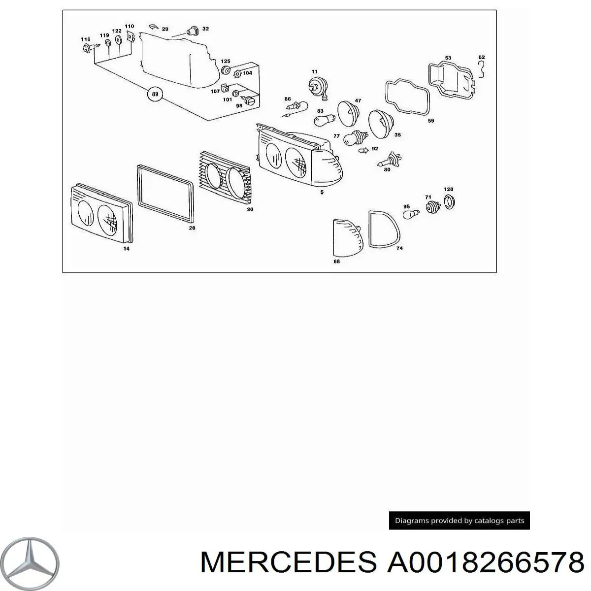 A0018266578 Mercedes 