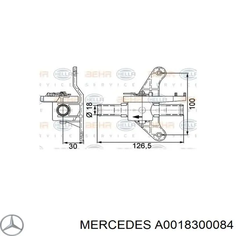 Регулирующий клапан охлаждающей жидкости Mercedes A0018300084 цена, от 63.81 USD