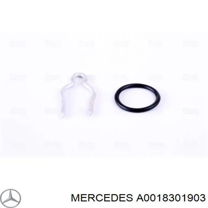 Радиатор печки (отопителя) MERCEDES A0018301903