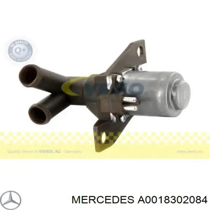0018302084 Mercedes кран печки (отопителя)