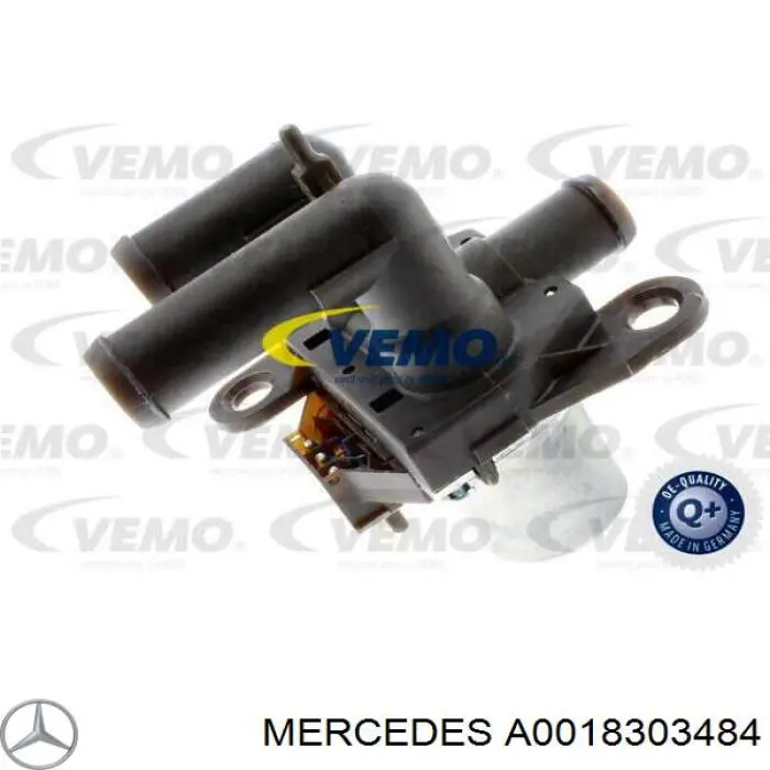 Кран печки A0018303484 Mercedes