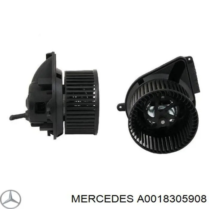 Мотор вентилятора печки (отопителя салона) Mercedes A0018305908 цена, от 65.15 USD