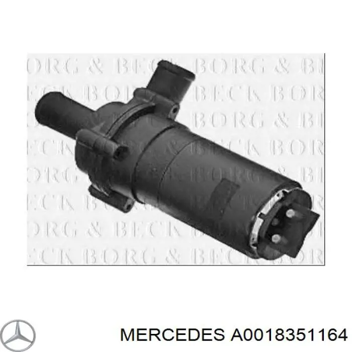 Водяной насос охлаждения электро дополнительный Mercedes A0018351164 цена, от 44.74 USD