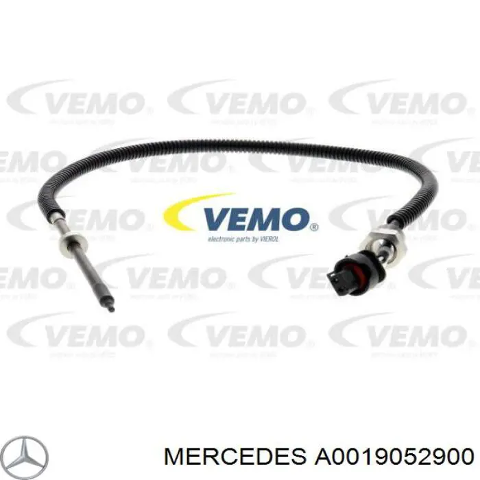 A0019052900 Mercedes датчик температуры отработавших газов (ог, сажевого фильтра)