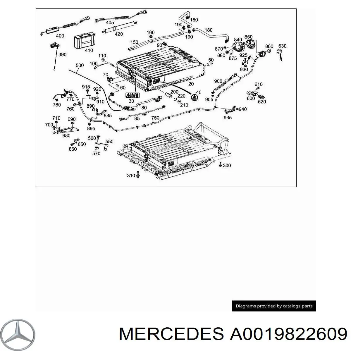 A0019822609 Mercedes 