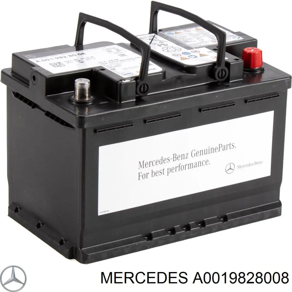 A0019828008 MERCEDES Batería original y equivalente