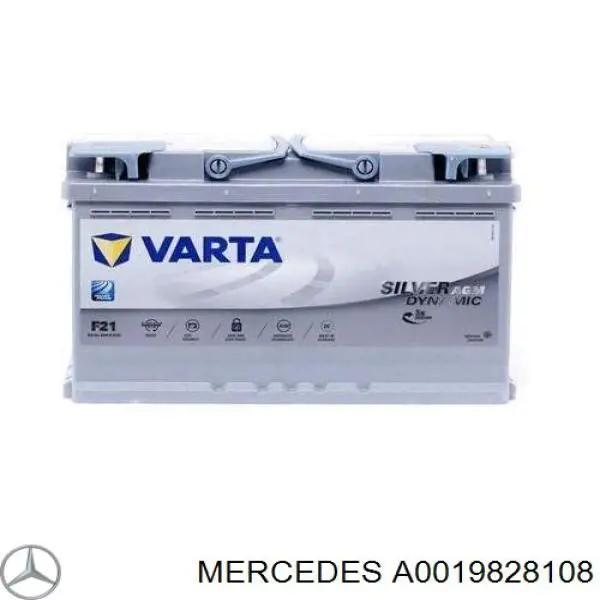 A0019828108 MERCEDES Batería original y equivalente