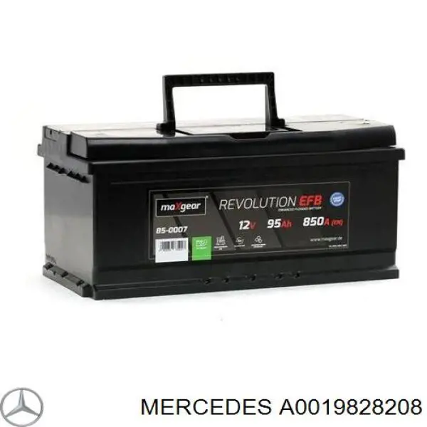 A0019828208 MERCEDES Batería original y equivalente