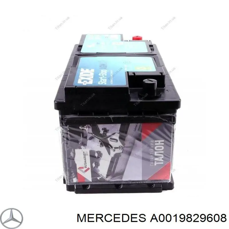 Аккумулятор автомобильный Mercedes A0019829608 цена, от 160.57 USD