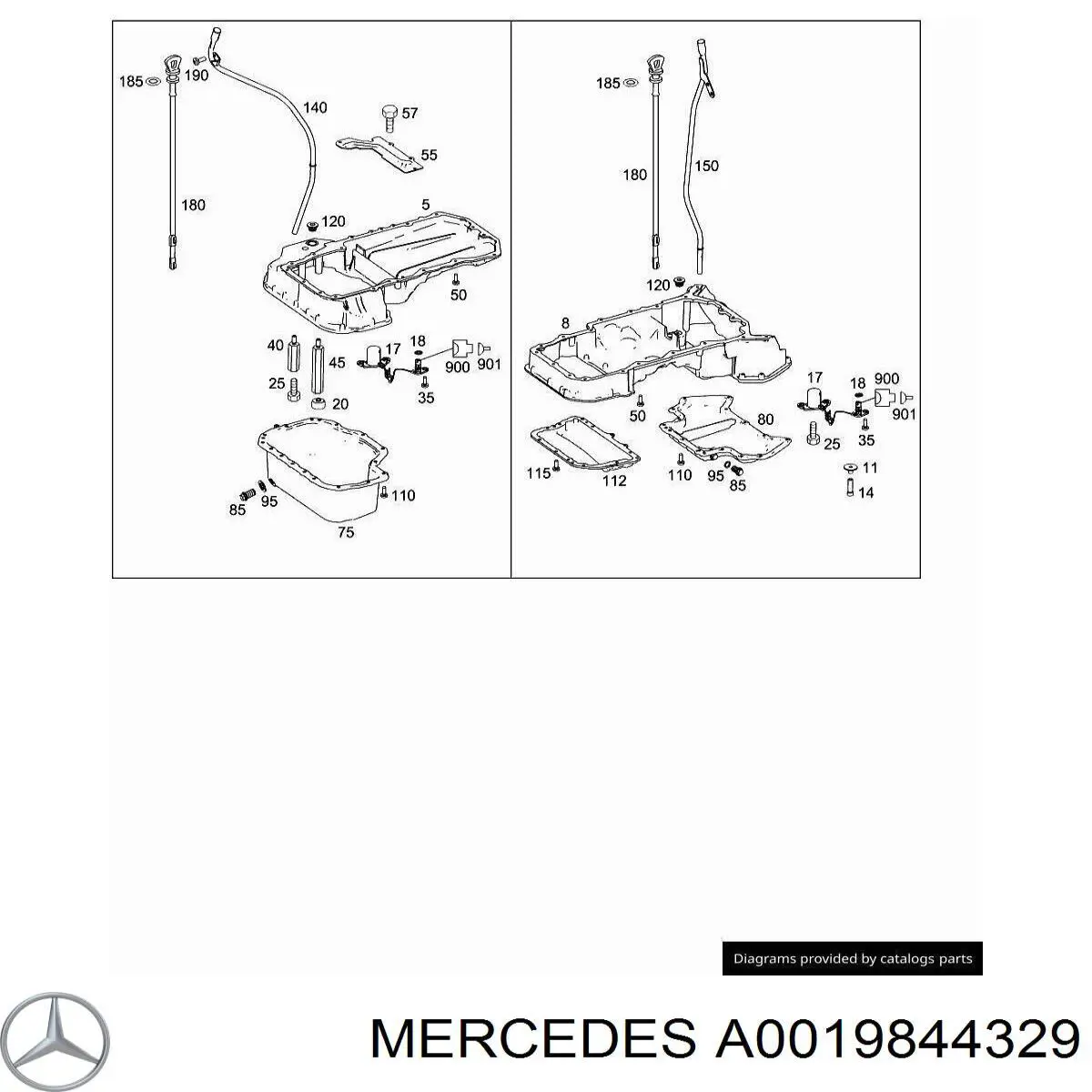 Болт поддона картера Mercedes A2209840429 цена, от 1.01 USD