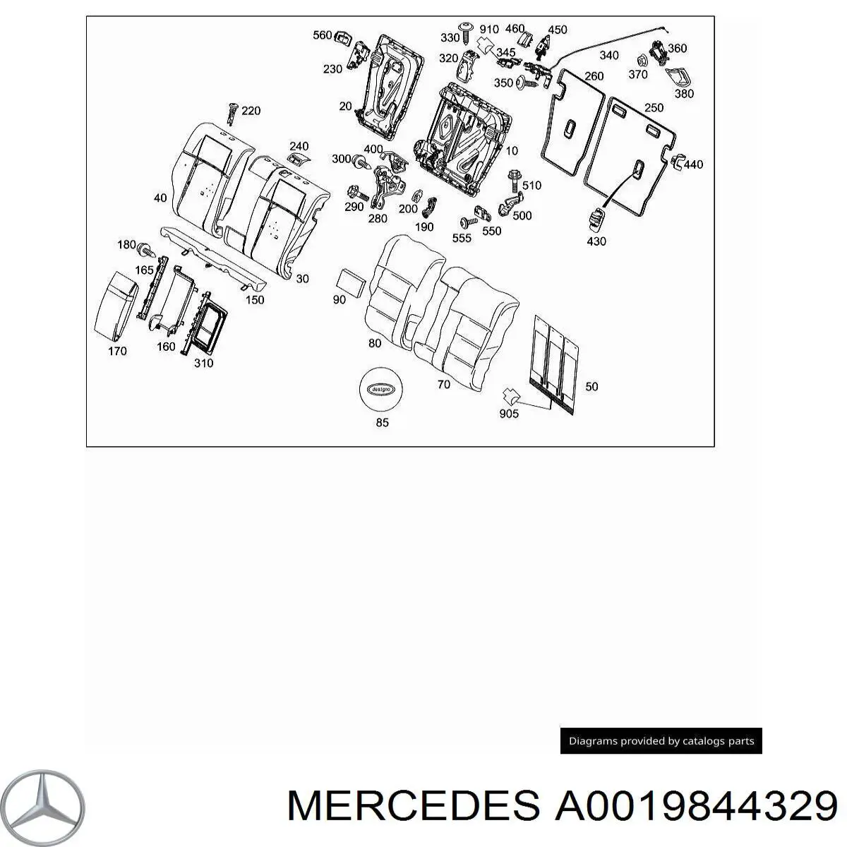 Болт поддона сливной Mercedes A2209840429