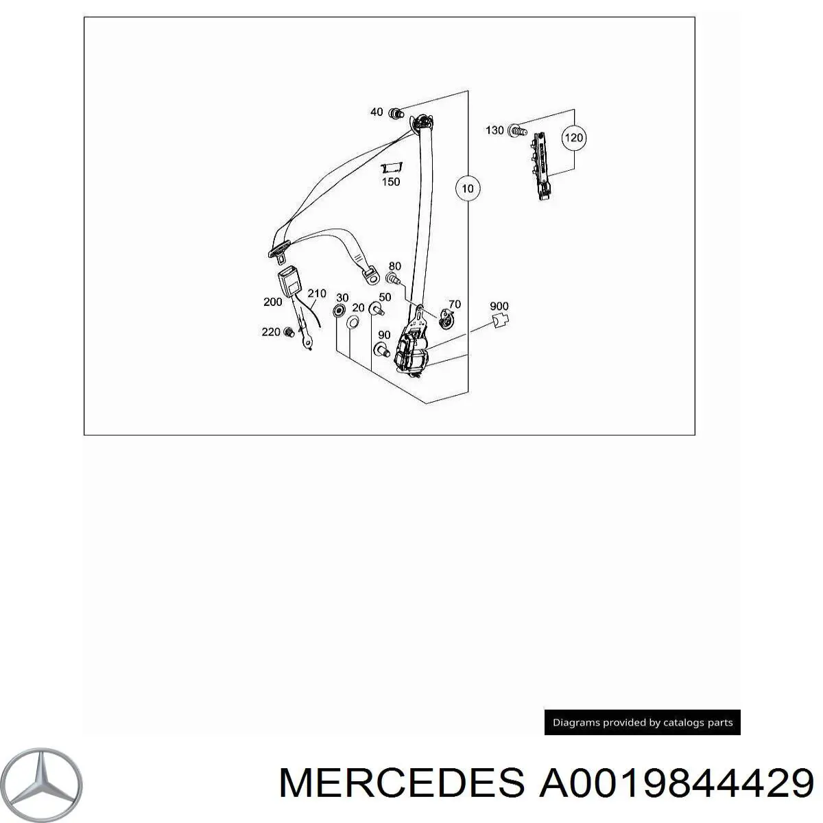  A0019844429 Mercedes