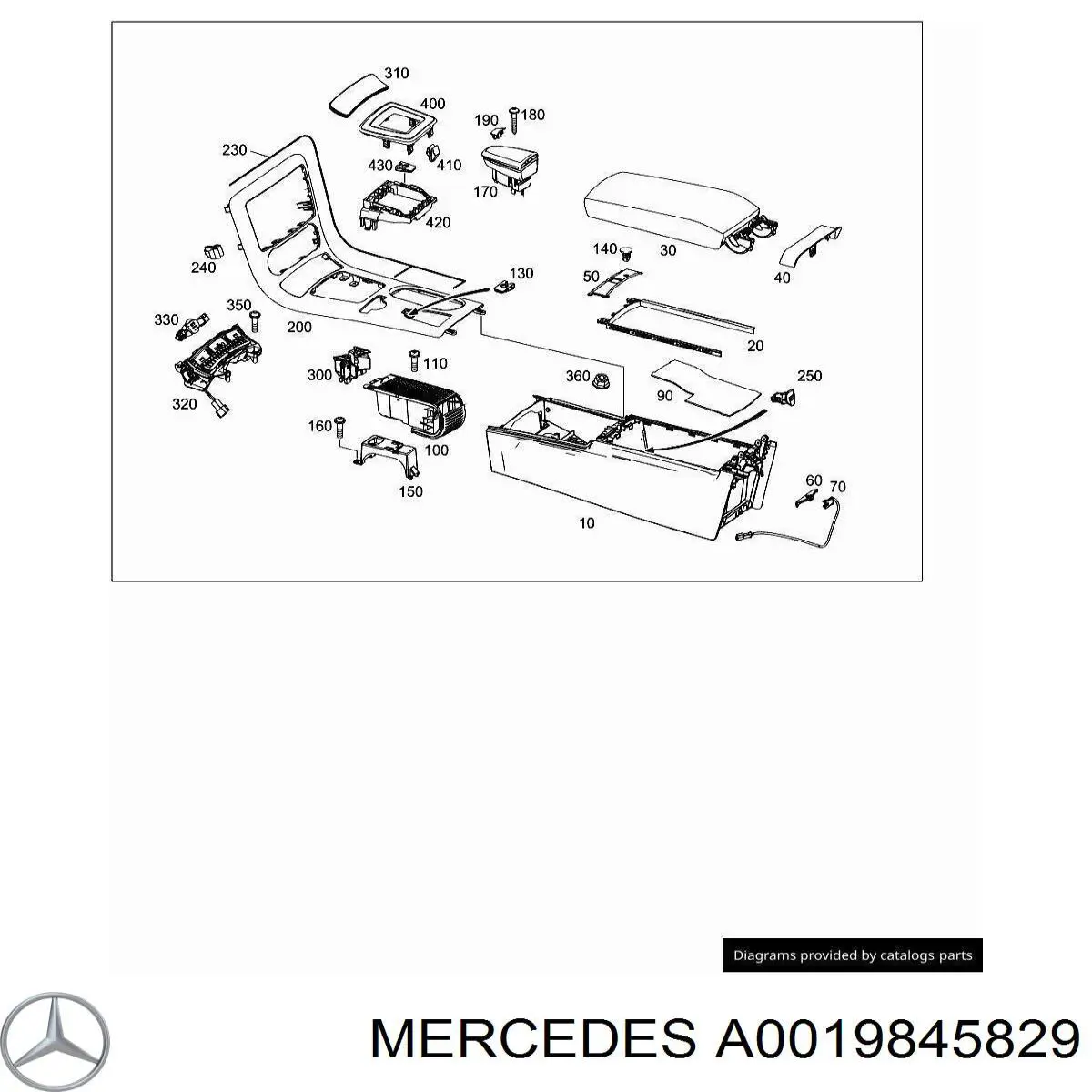  A0019845829 Mercedes