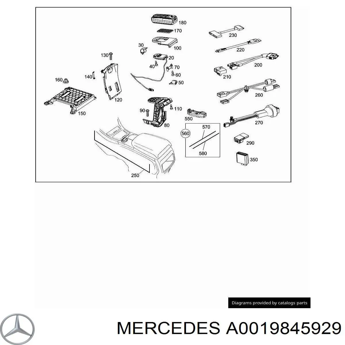  A0019845929 Mercedes