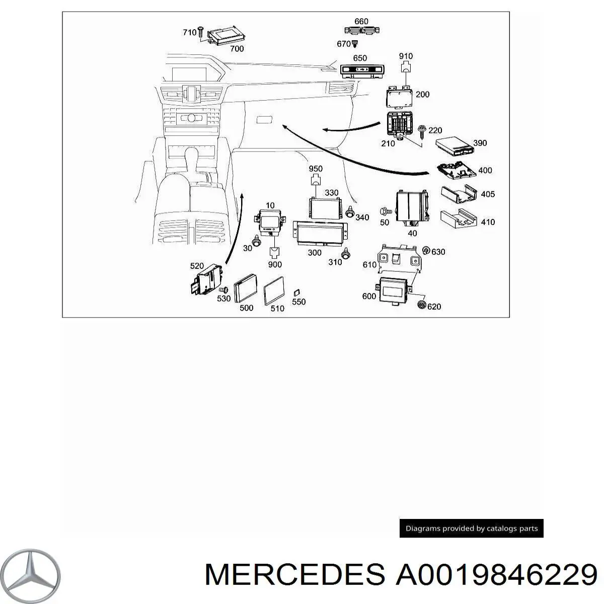  A0019846229 Mercedes