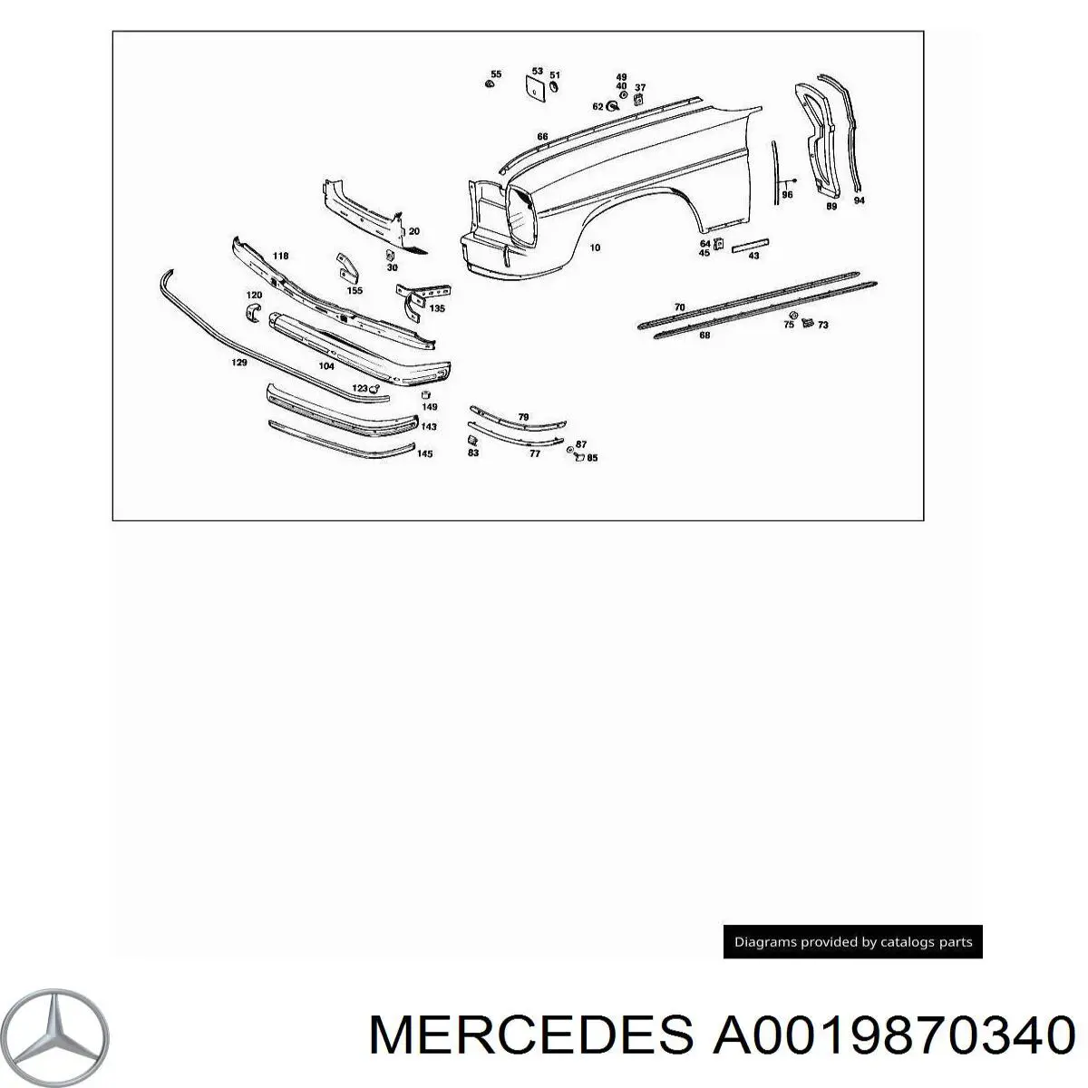  A0019870340 Mercedes