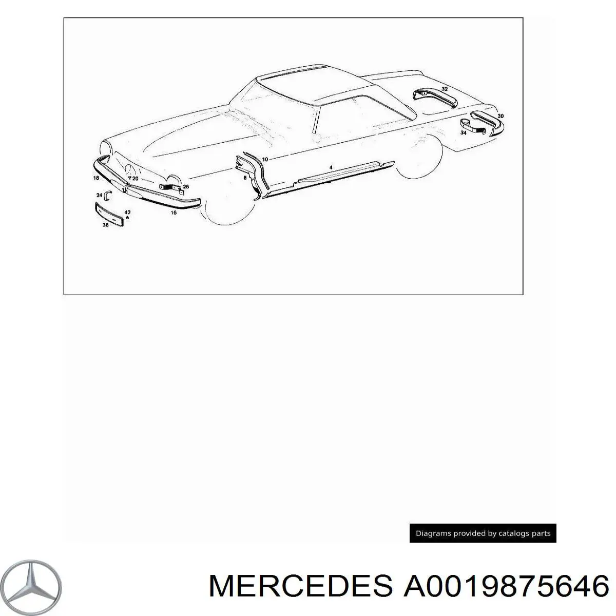  A0019875646 Mercedes