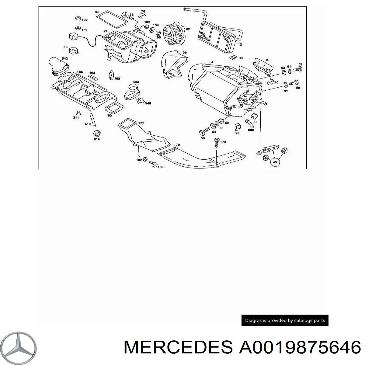  Mercedes A0019875646 цена, от 6.05 USD