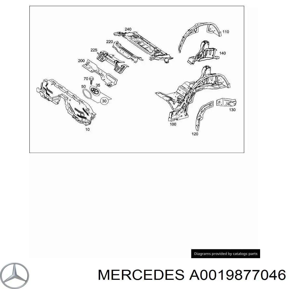  A0019877046 Mercedes