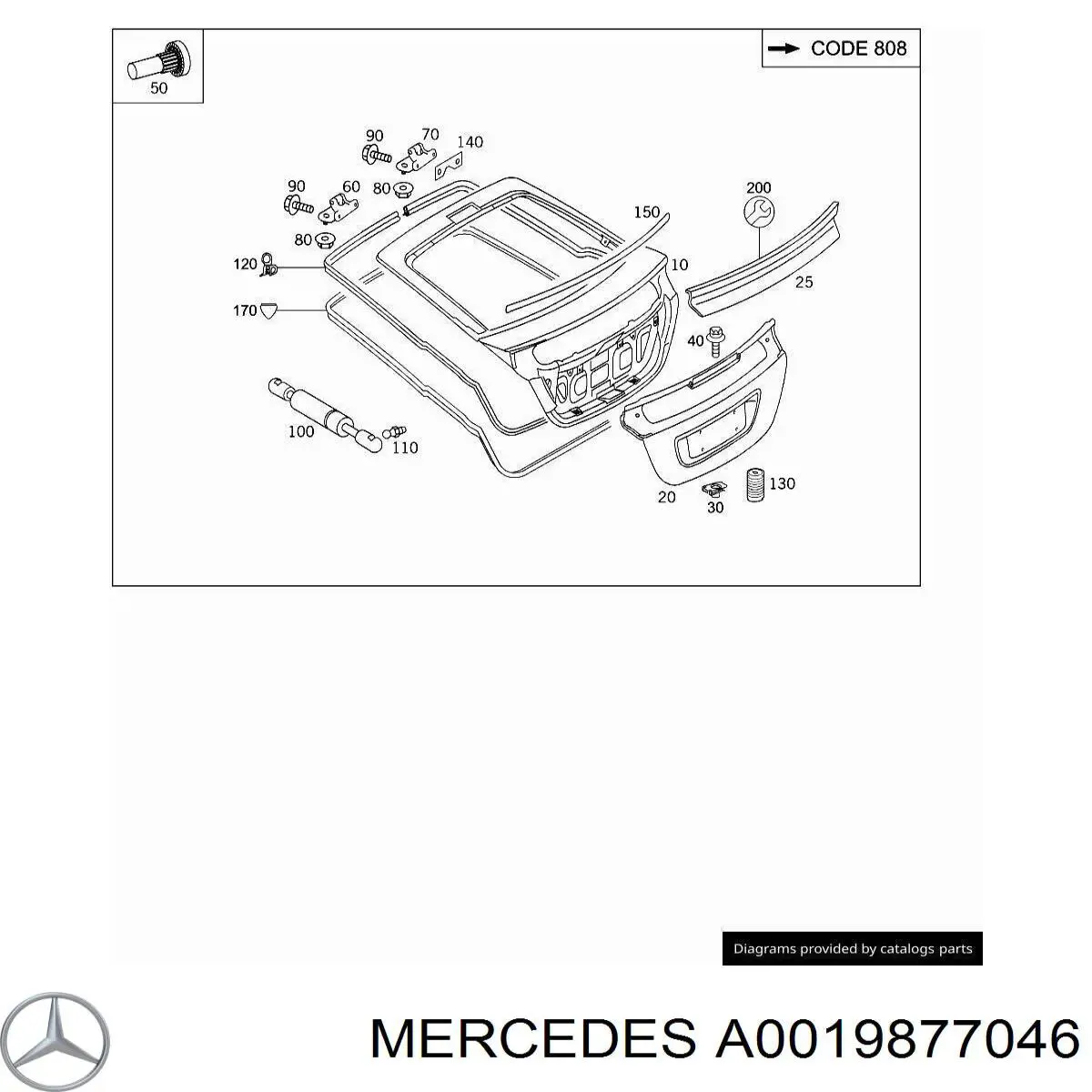 Купить 0019877046 Mercedes 