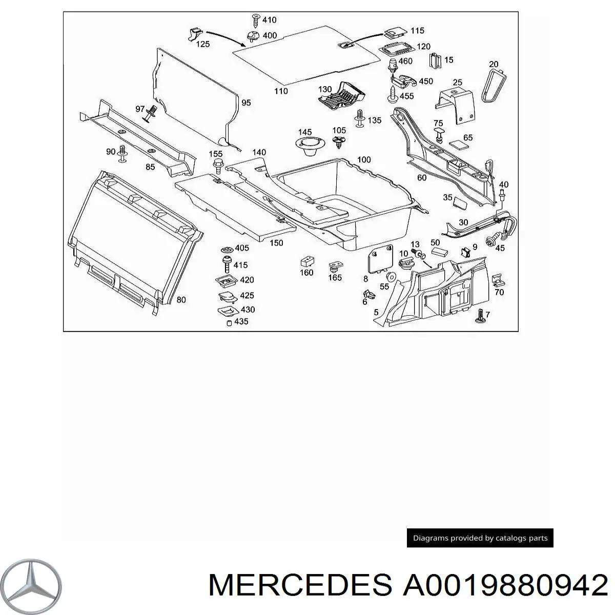 0019880942 Mercedes 