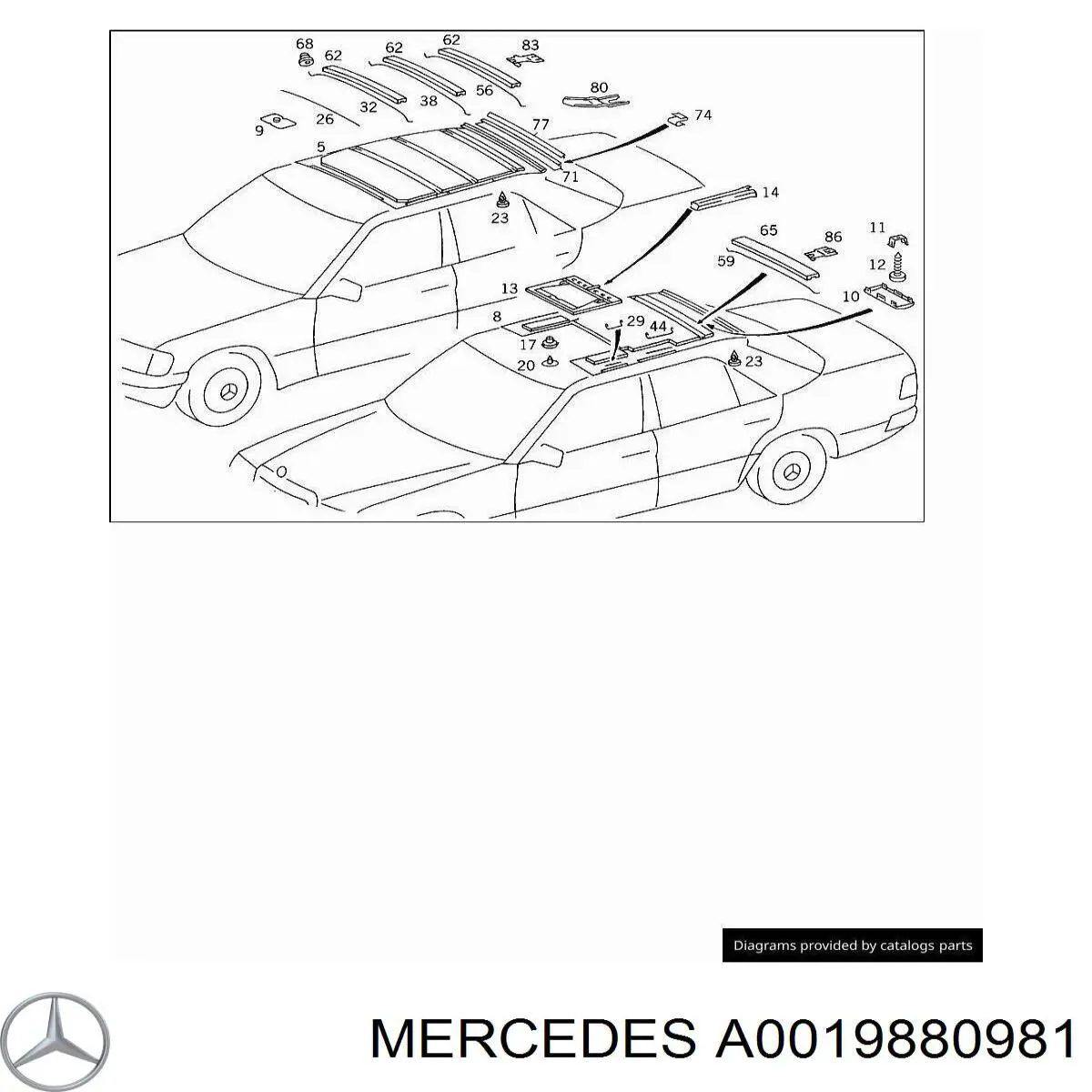  0019880981 Mercedes