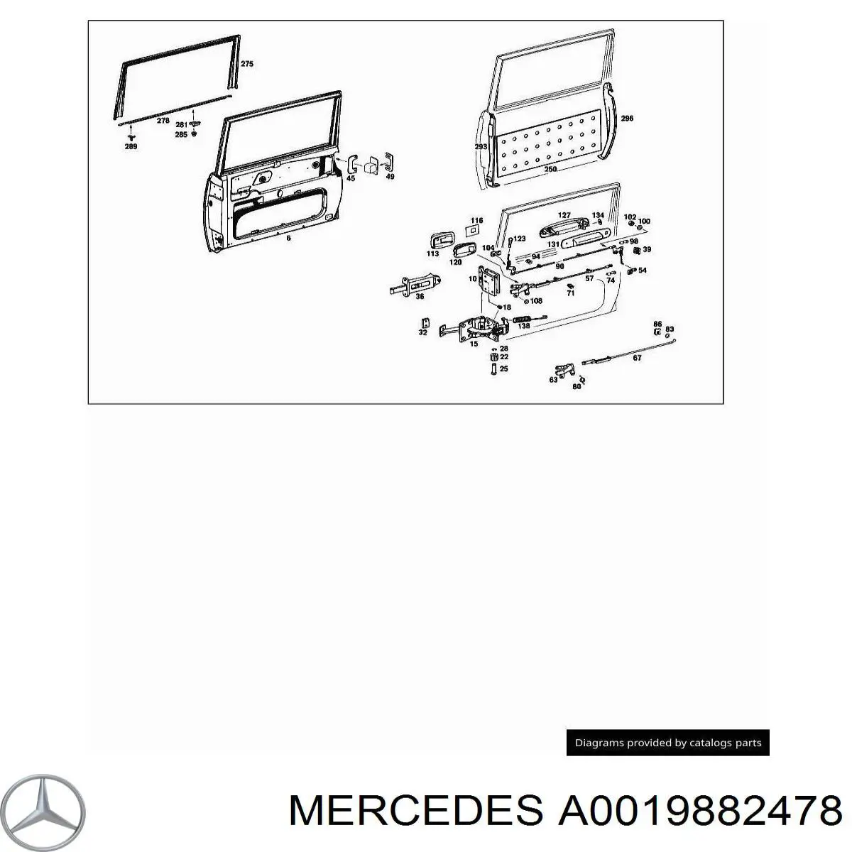 Купить A0019882478 Mercedes 