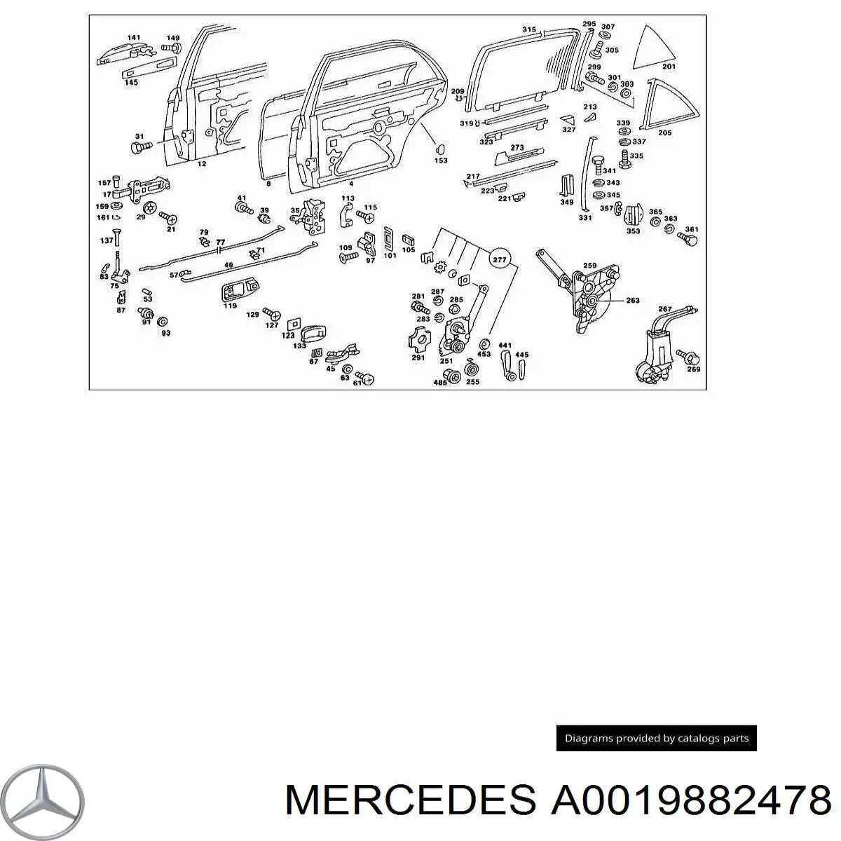  Mercedes A0019882478 цена, от 0.58 USD