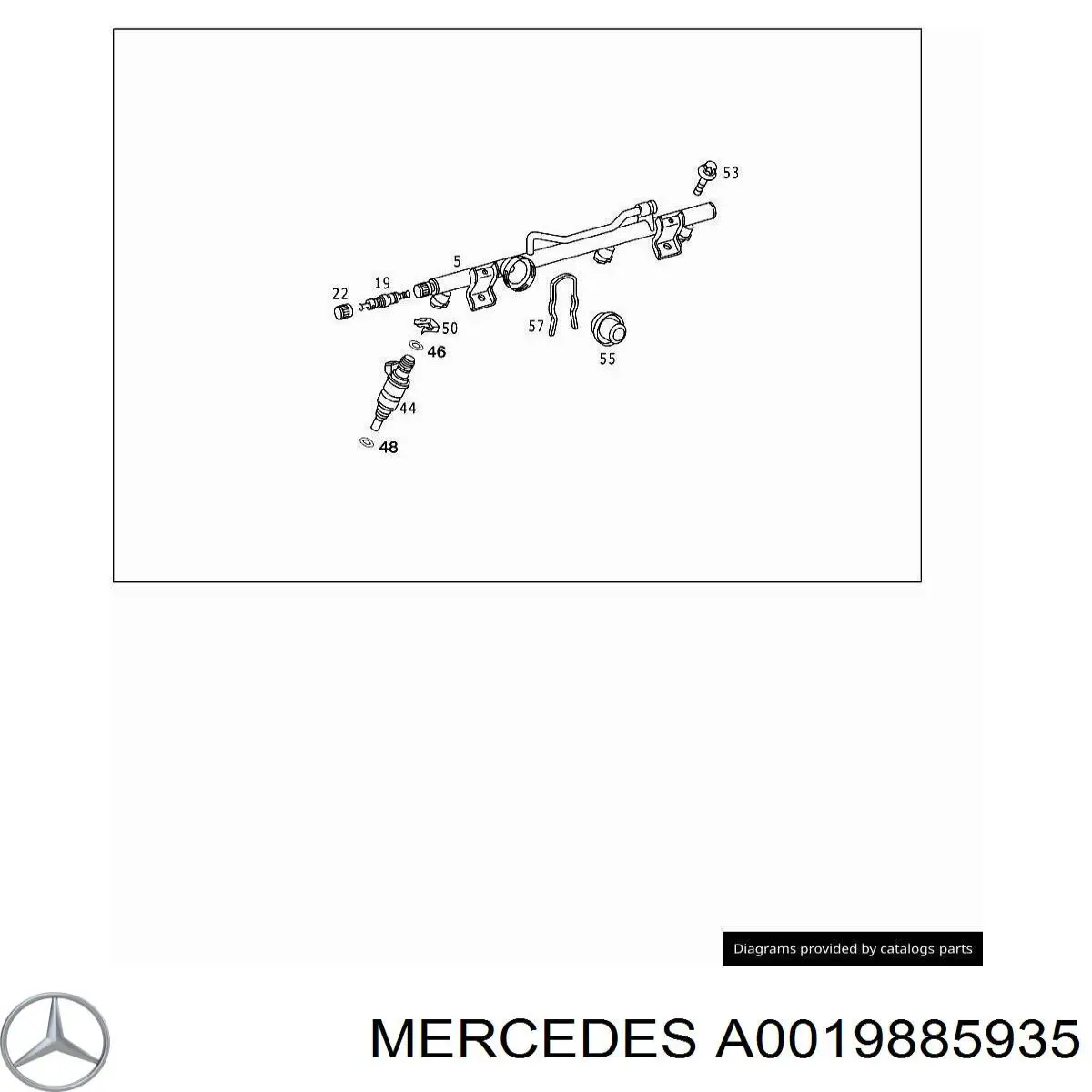 A0019885935 Mercedes 