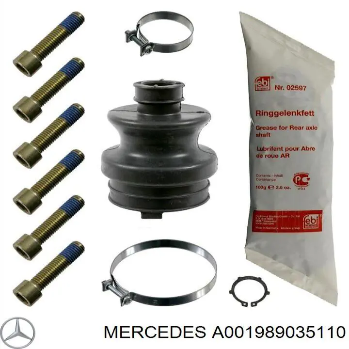 Смазка универсальная A001989035110 Mercedes