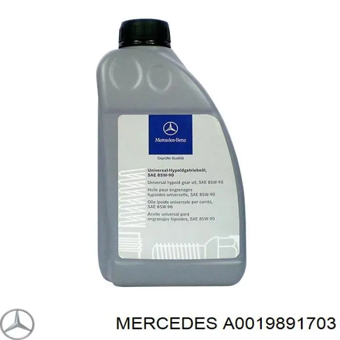  A0019891703 Mercedes