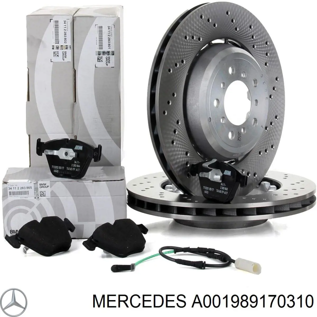 Трансмиссионное масло A001989170310 Mercedes