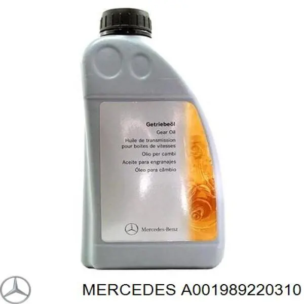  Масло трансмиссионное Mercedes AutomatikGetriebeoeol ATF 1 л (A001989220310)