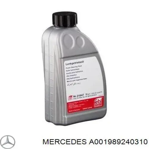 Купить A001989240310 Mercedes Жидкость гидравлическая
