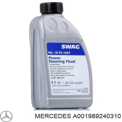 Купить A001989240310 Mercedes Жидкость гидравлическая