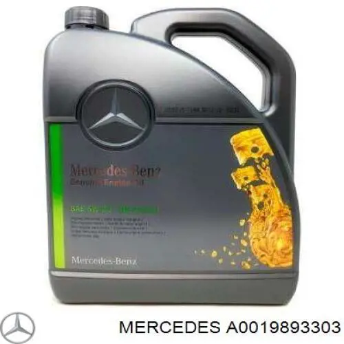 Масло трансмиссии Mercedes A0019893303