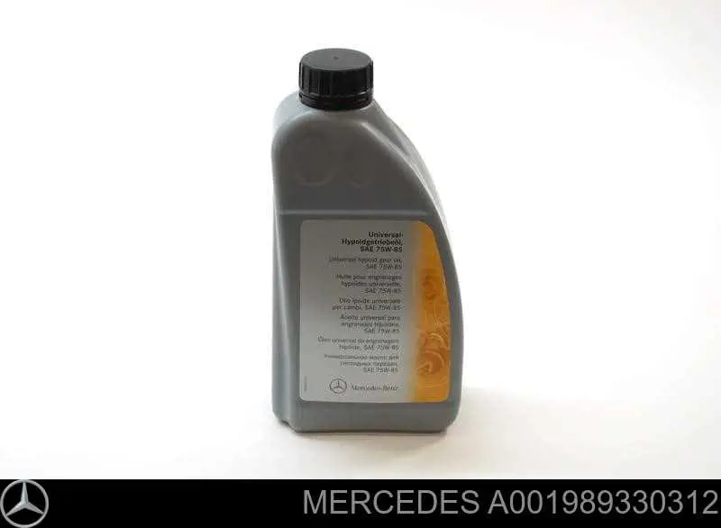  Масло трансмиссионное Mercedes Universal-Hypoidgetriebeoel 75W-85 GL-5 1 л (A001989330312)