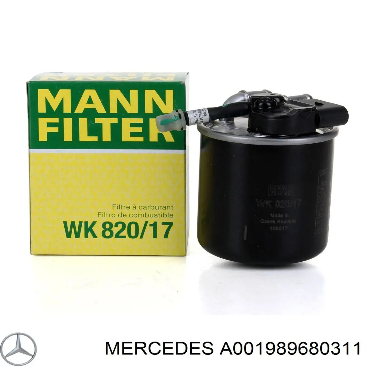 A001989680311 Mercedes Масло в коробку передач