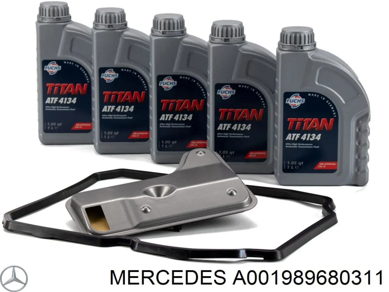 Трансмиссионное масло A001989680311 Mercedes