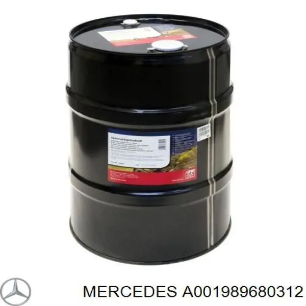 Масло трансмиссии Mercedes A001989680312