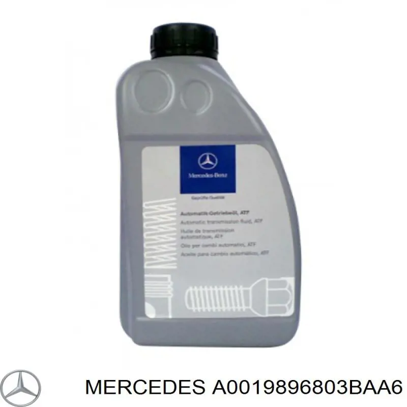 A0019896803BAA6 MERCEDES Aceite caja de cambios original y equivalente