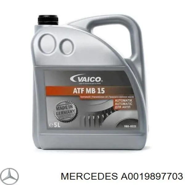 Купить A0019897703 Mercedes Масло АКПП