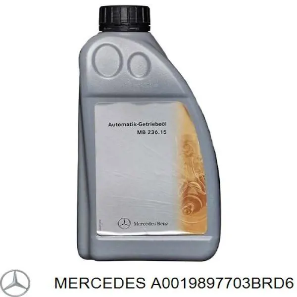  Трансмиссионное масло Mercedes (A0019897703BRD6)