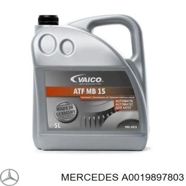  Трансмиссионное масло Mercedes (A0019897803)