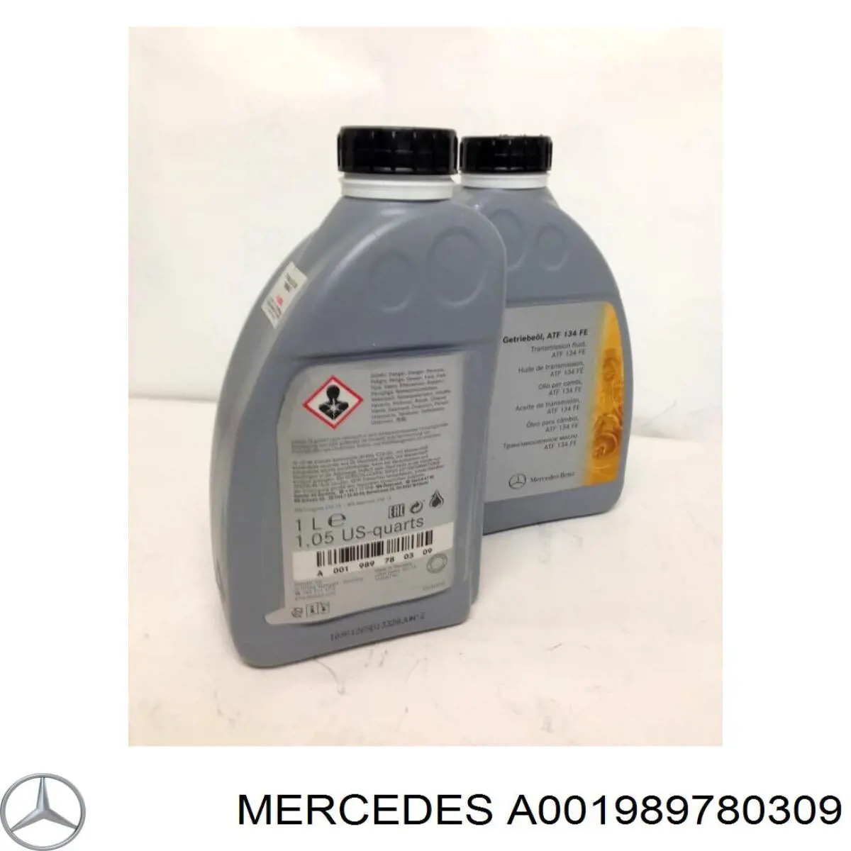  Трансмиссионное масло Mercedes 1 л (A001989780309)