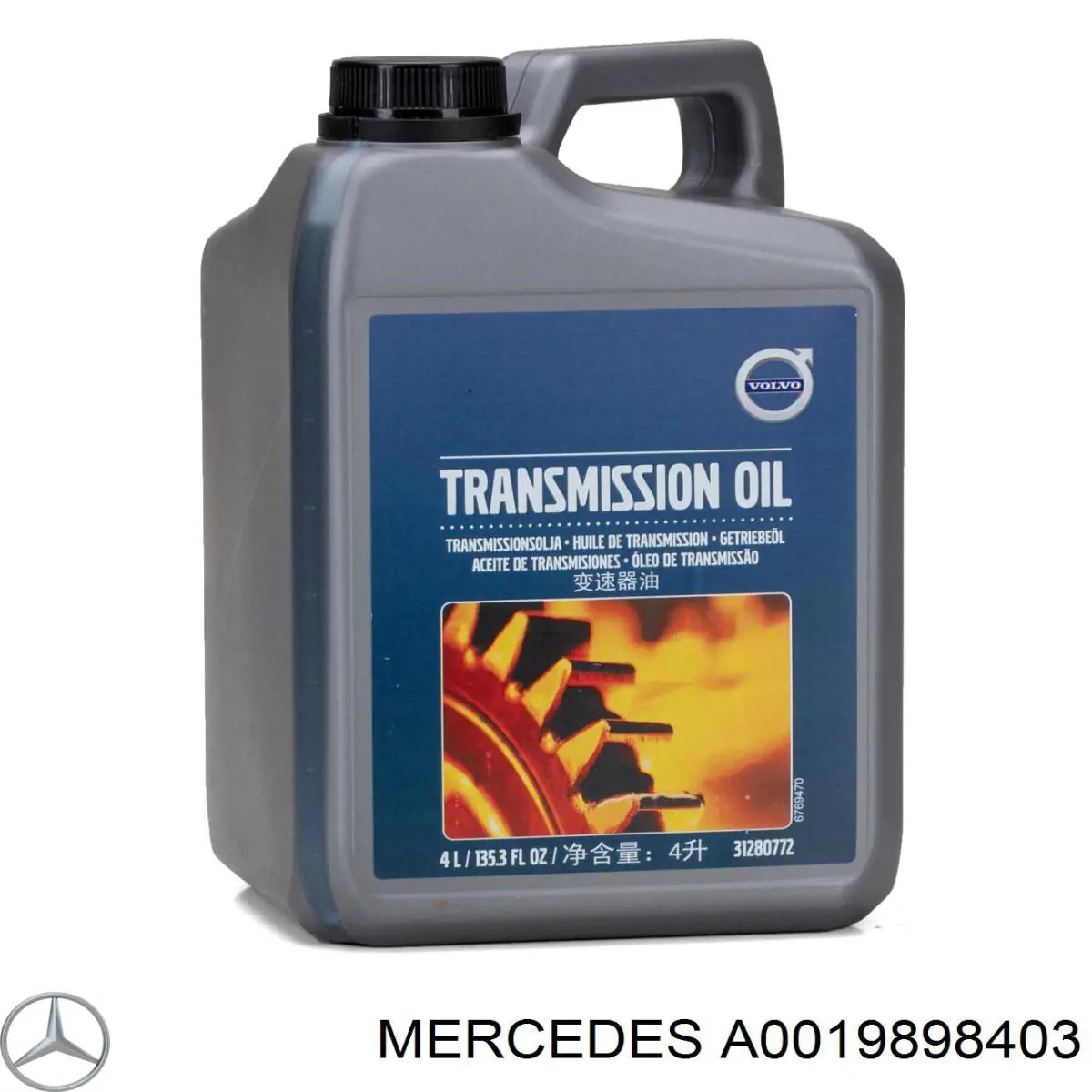 A0019898403 MERCEDES Aceite caja de cambios original y equivalente